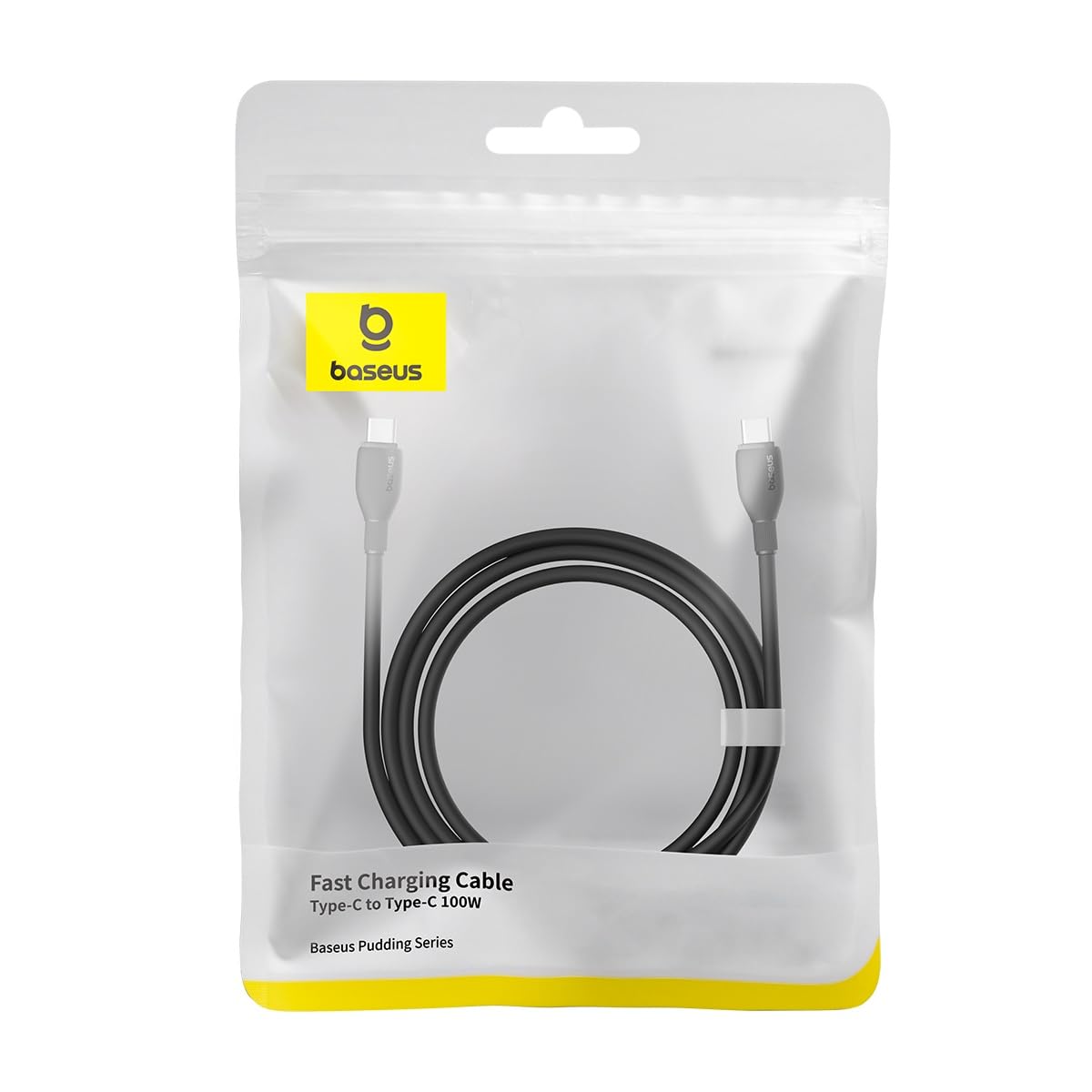 BASEUS PUDDING SERIES TYPE C TO LIGHTNING 20W CABLE 1.2M BLACK thumbnail 9