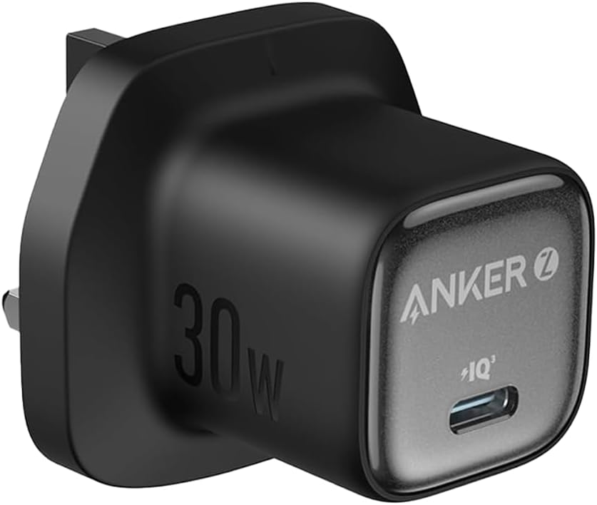 ANKER ZOLO CHARGER 30W PD 3.0 WITH 3FT USB C TO USB C CABLE BLACK B2698K11 thumbnail 2