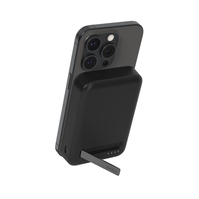 BELKIN BOOST CHARGE QI2 MAGNETIC 15W 10000MAH WIRELESS POWER BANK BLACK BPD008BTBK