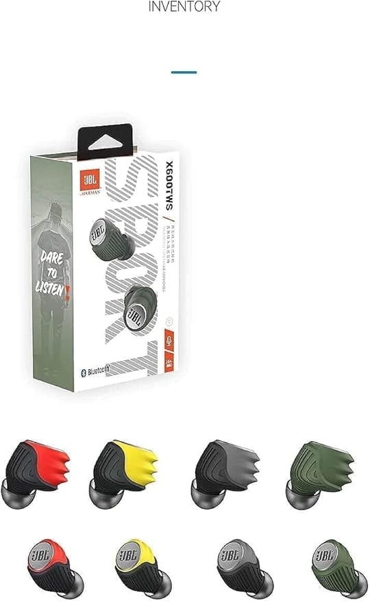 JBL X600TWS IN EAR WIRELESS HEADPHONES GREEN JBLX600TWSGRNCN thumbnail 2