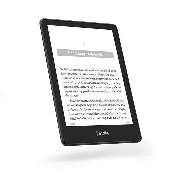 Kindle Paperwhite Signature 32GB Metallic Black