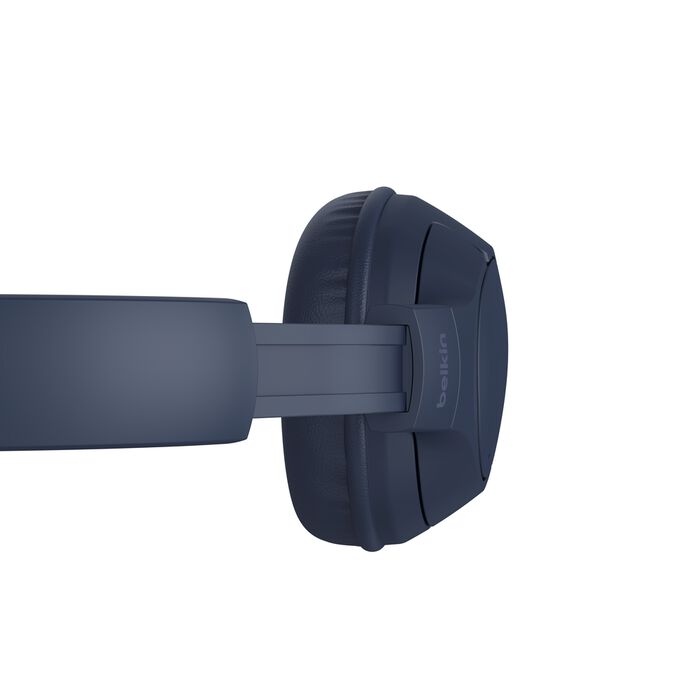 BELKIN SOUNDFORM SURROUND WIRELESS OVER EAR HEADPHONES BLUE AUD009HQBL thumbnail 5