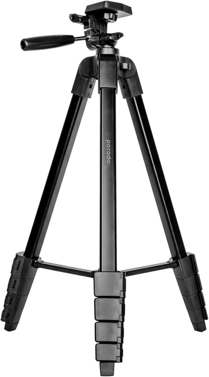 PORODO PROFESSIONAL GIMBAL TRIPOD 171CM HEIGHT BLACK PD-TRPAL-BK