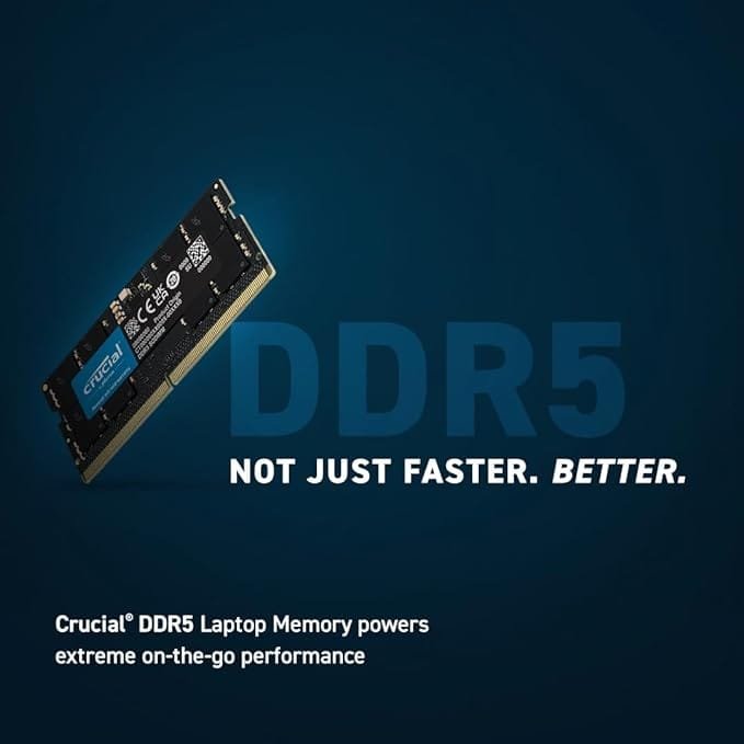 Crucial Laptop RAM DDR5-4800 16GB CB16GS4800 : Upgrade Your Performance thumbnail 2