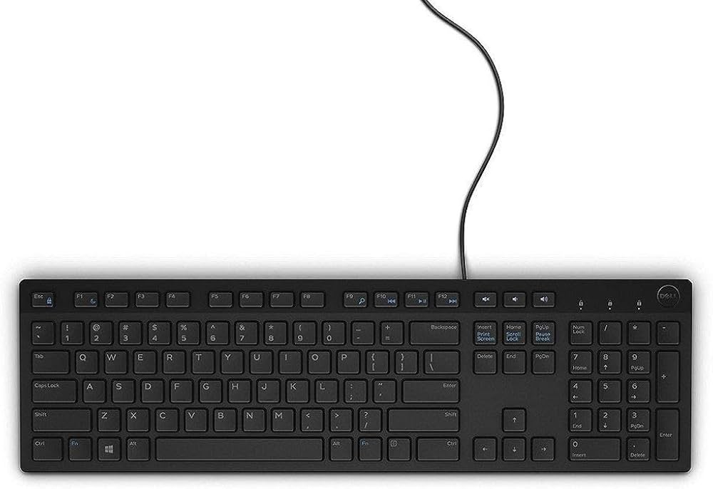 DELL MULTIMEDIA KEYBOARD BLACK KB216-BK-US