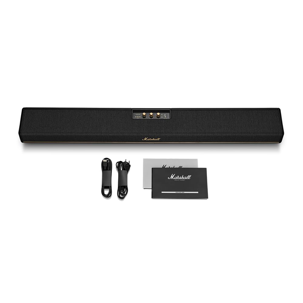MARSHALL HESTON 120 TV SOUNDBAR BLACK 1006888 thumbnail 6