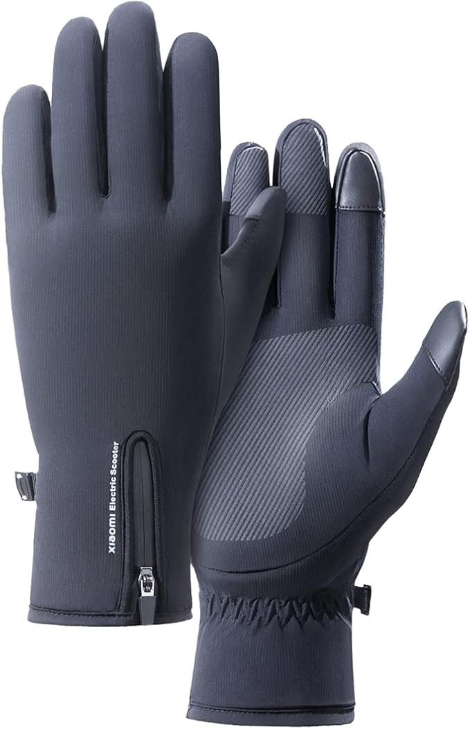 Xiaomi Electric Scooter Riding Gloves - XL, Black, Durable & Comfortable thumbnail 2