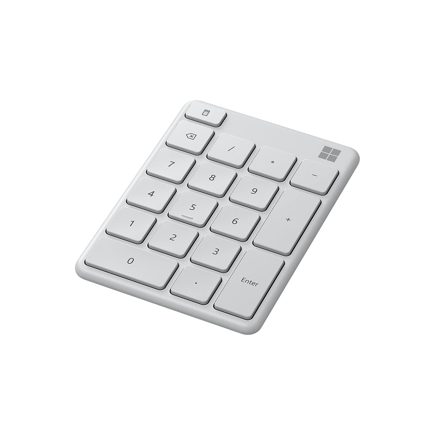 MICROSOFT WIRELESS NUMBER PAD 18 KEY WHITE 23O-00032