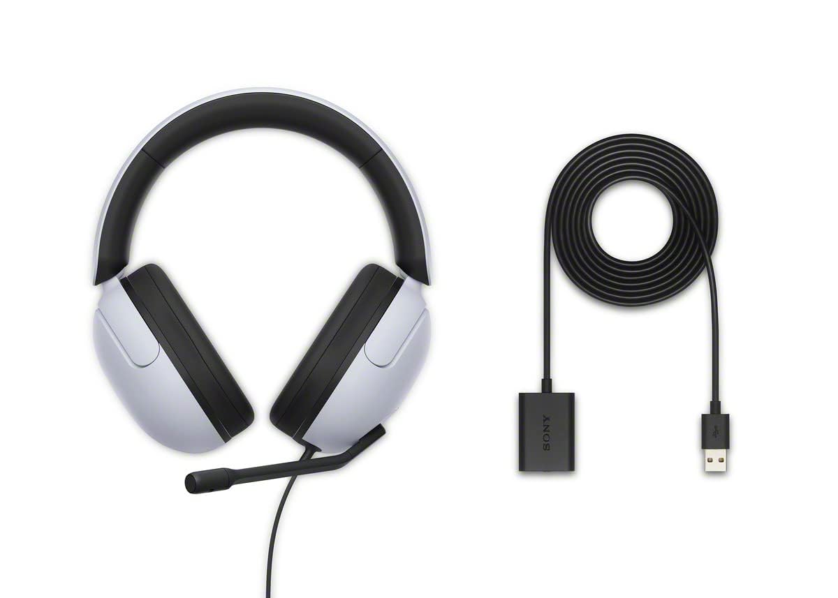 SONY INZONE H3 GAMING HEADSET PS5 WHITE MDR-G300 thumbnail 8