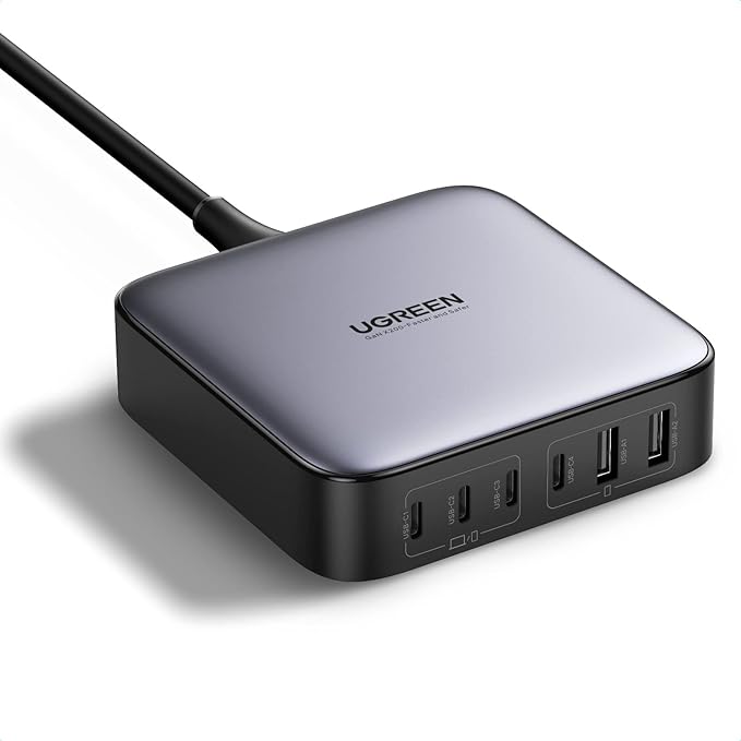 UGREEN NEXODE 6-PORT 200W DESKTOP FAST CHARGER CD271