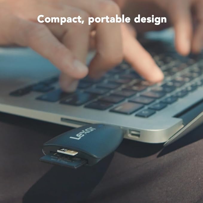 LEXAR MULTI CARD 2 IN 1 USB 3.1 READER LRW450UB thumbnail 4