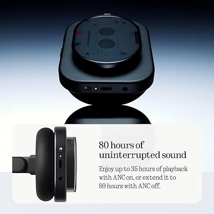 NOTHING 1 WIRELESS HEADPHONE BLACK B170 thumbnail 7