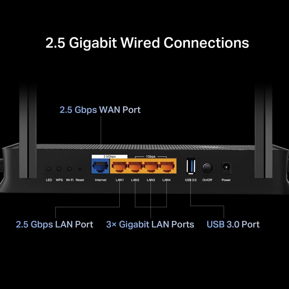 TP-LINK BE3600 DUAL BAND WI-FI 7 GAMING ROUTER ARCHER GE230 thumbnail 7