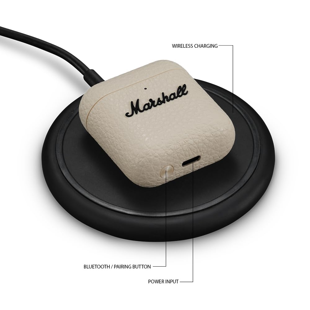 MARSHALL MINOR IV TRUE WIRELESS IN EAR EARBUDS CREAM MINOR IV CRM thumbnail 5