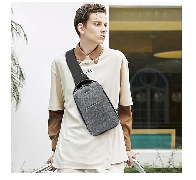 GREEN LION LIVERPOOL CROSSBODY BACKPACK GRAY GNLIPCRBAGGY thumbnail 2
