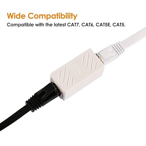 MINDPURE GIGABIT RJ45 NETWORK STRAIGHT HEAD WHITE LX10568 thumbnail 5