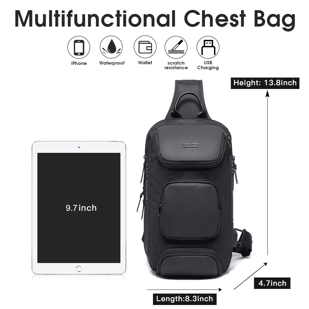 BANGE BACKPACK BLACK BG-7086 thumbnail 5