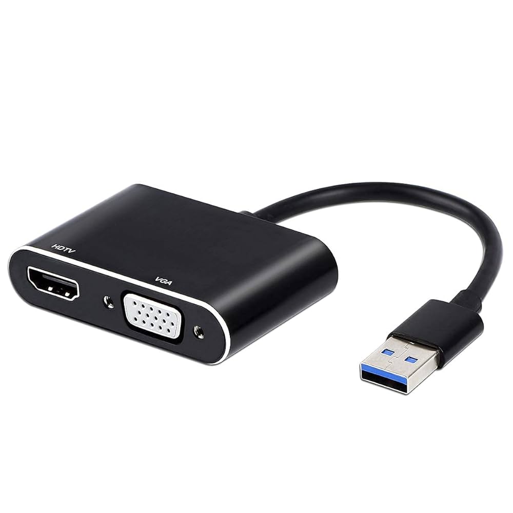 USB 3.0 TO HDMI & VGA VIDEO ADAPTER