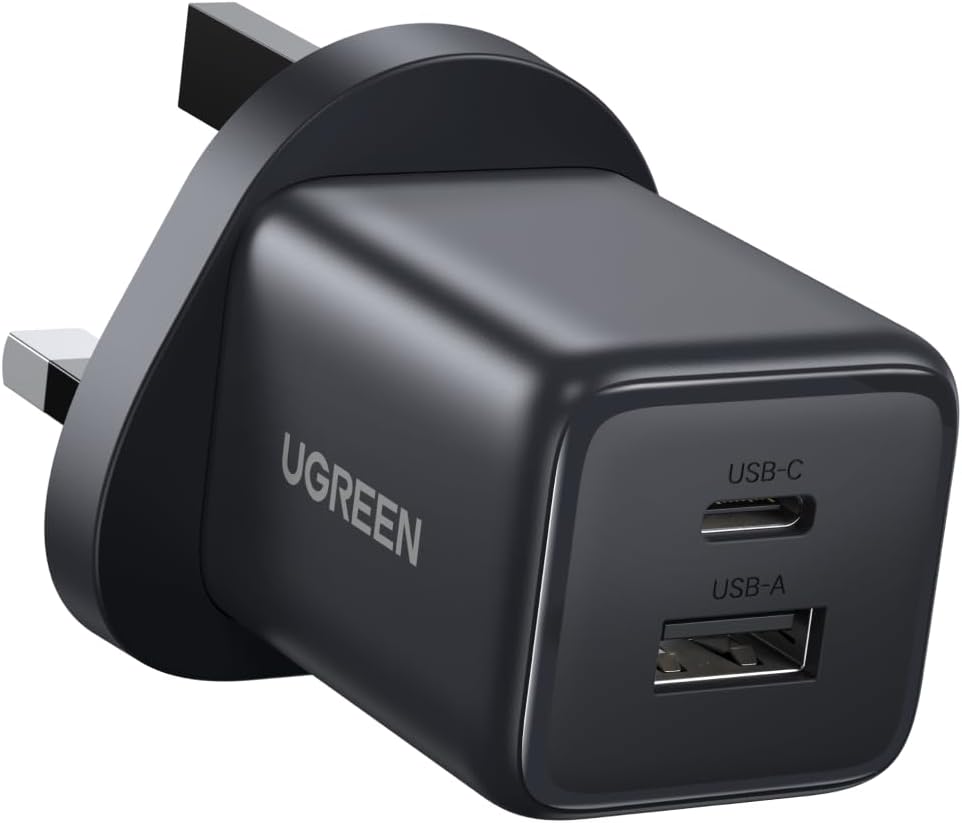 UGREEN USB C 30W GAN FAST CHARGER GRAY 55532 thumbnail 2