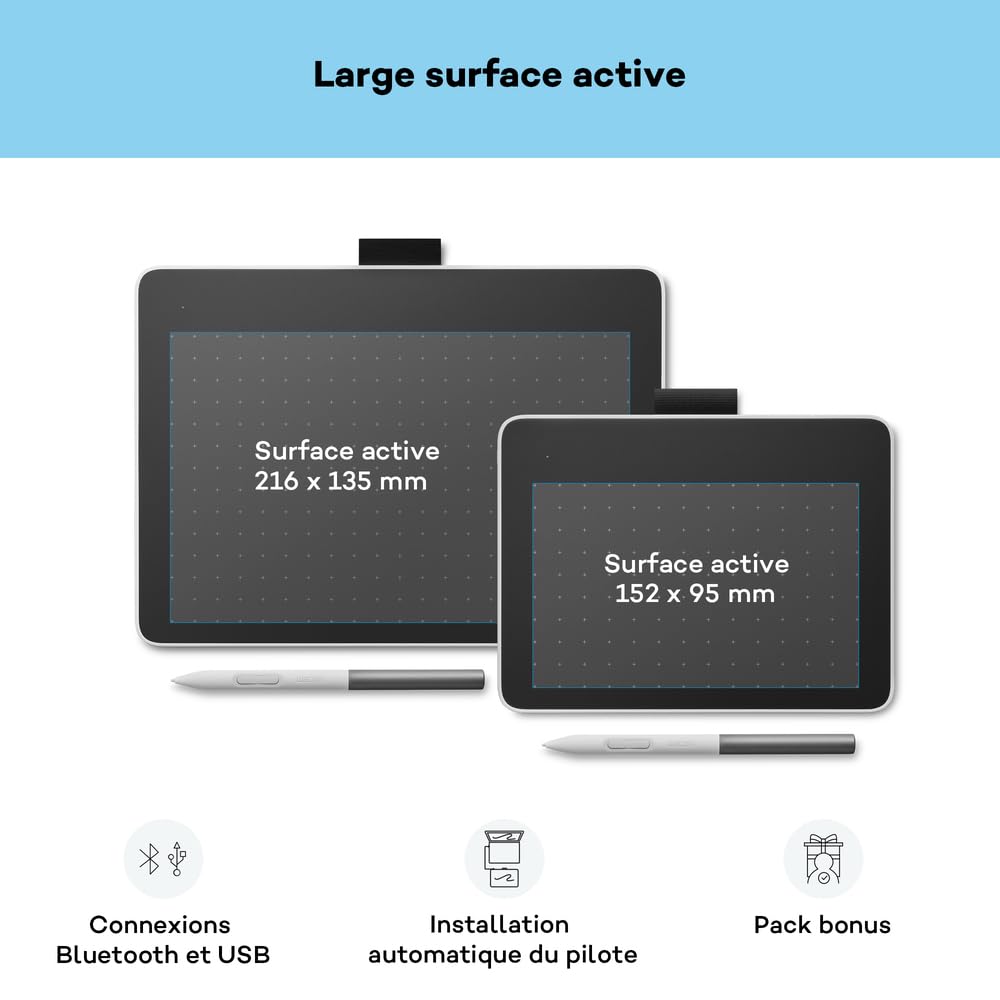 WACOM ONE SMALL PEN TABLET CTC4110WLW1B thumbnail 4