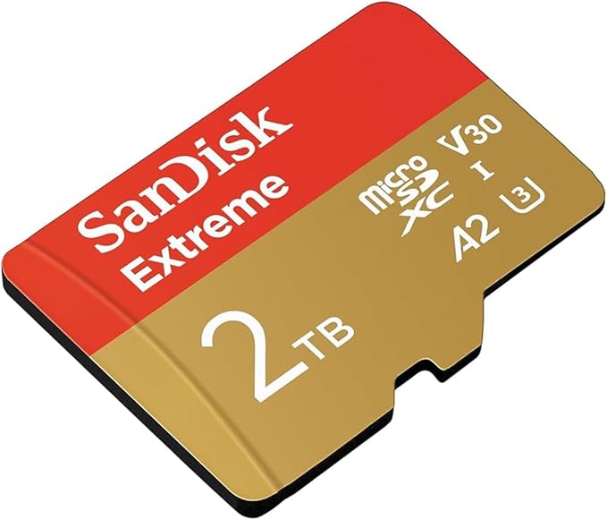 SANDISK 2TB EXTREME MICROSDXC UHS-I MEMORY CARD SDSQXAV-2T00-GN6MN thumbnail 2