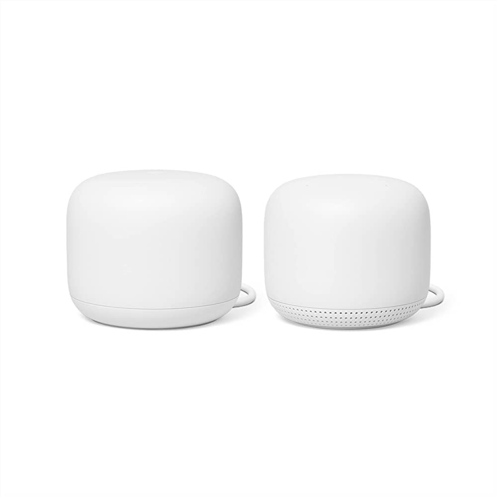 GOOGLE NEST WIFI ROUTER AND POINT SNOW GA00822