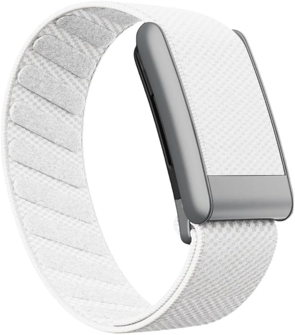 WHOOP 5.0 OFFICIAL SILICONE WRISTBAND STRAP WHITE