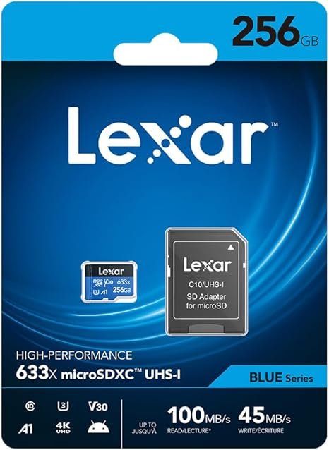Lexar® High-Performance 633x microSDHC™/microSDXC™ UHS-I Card - Blue Series, Fast and Reliable Storage for Mobile Devices thumbnail 6