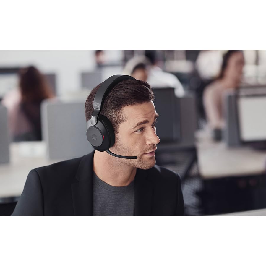 JABRA EVOLVE 2 85 LINK 380/390C MS STEREO WITH STAND BALACK 28599-999-889 thumbnail 2