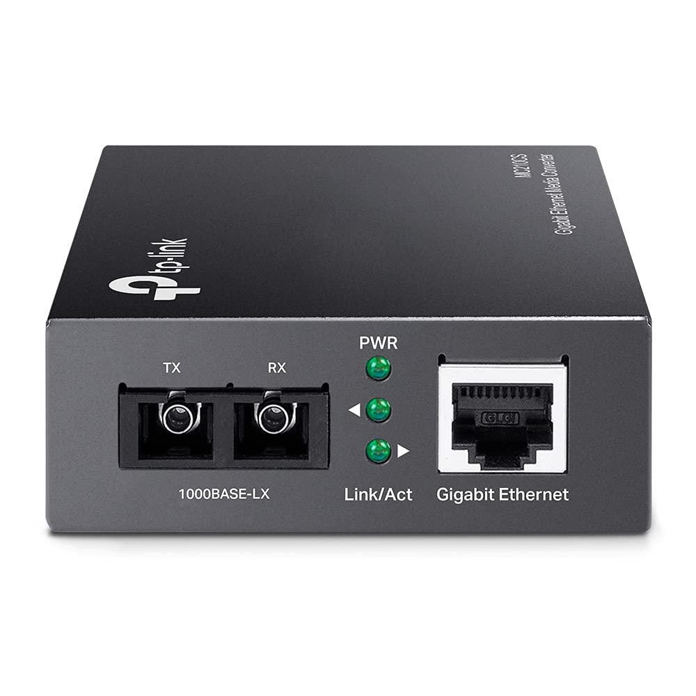 TP LINK OMADA GIGABIT SINGLE MODE MEDIA CONVERTER MC210CS thumbnail 3
