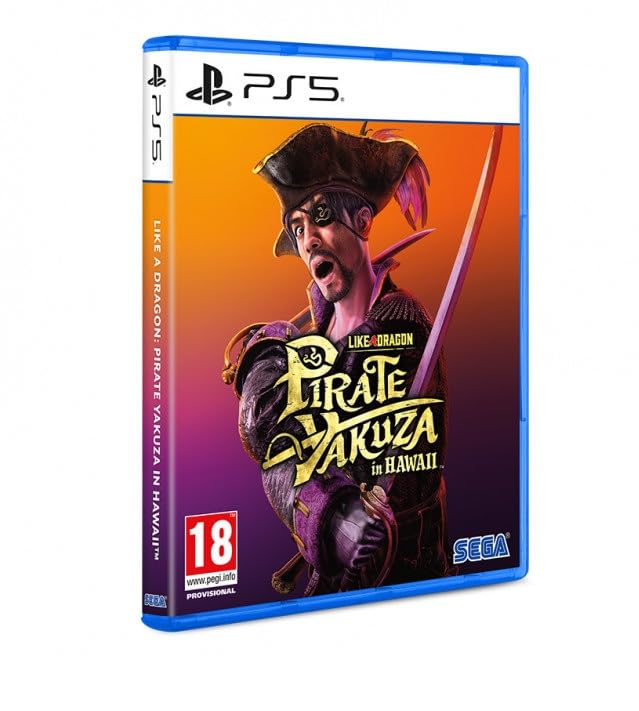 SONY PS5  LIKE A DRAGON PIRATE YAKUZA IN HAWAII GAME CD