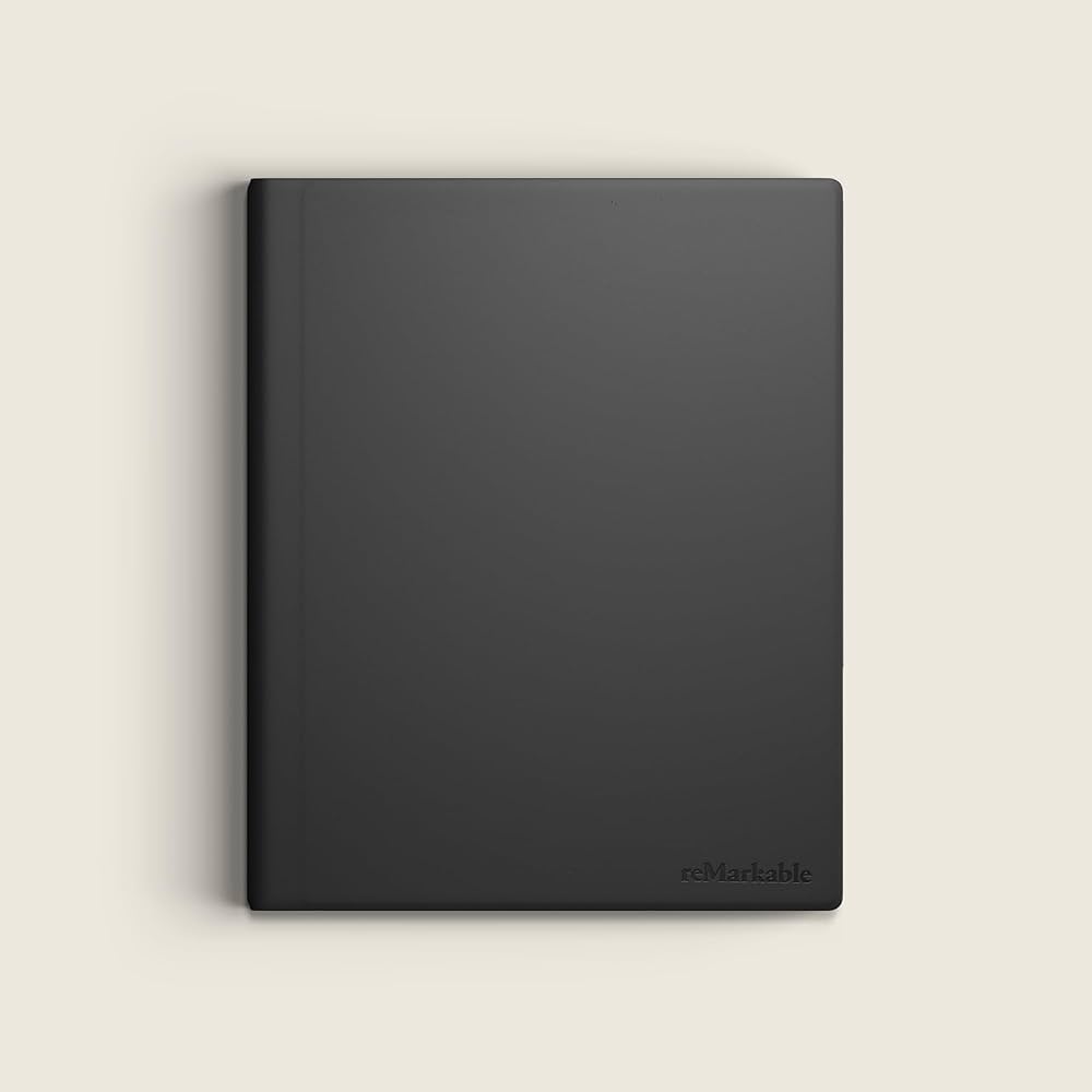 REMARKABLE 2 BOOK FOLIO PREMIUM LEATHER CASE BLACK