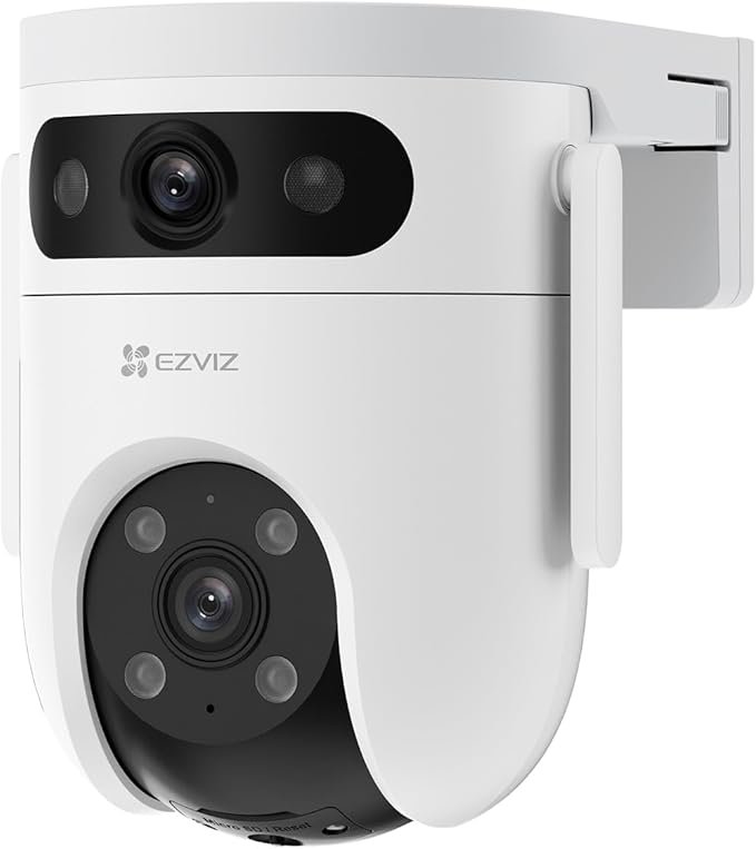 EZVIZ H9C Smart Home Camera - Dual-Lens, 2K+ Resolution, AI Tracking, Weatherproof