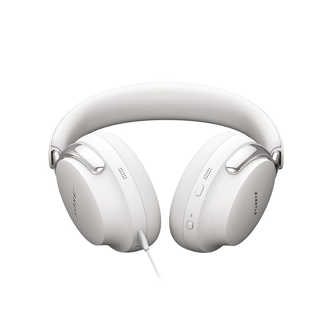 BOSE QUIETCOMFORT ULTRA 5V WIRELESS NOISE CANCELING HEADPHONES 2ND GEN WHITE 890101-0200 thumbnail 5
