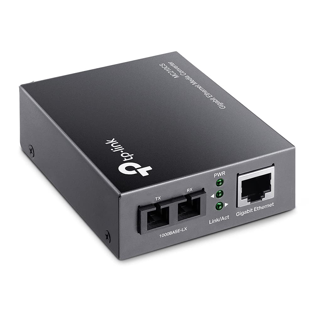 TP LINK OMADA GIGABIT SINGLE MODE MEDIA CONVERTER MC210CS thumbnail 2