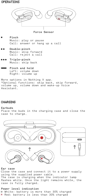 NOTHING EAR OPEN WIRELESS EARPHONE WHITE B182 thumbnail 9