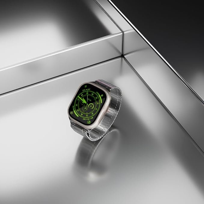 Levelo Milanese Watch Strap for Apple Watch 49mm - Sleek Design, Magnetic Closure thumbnail 3