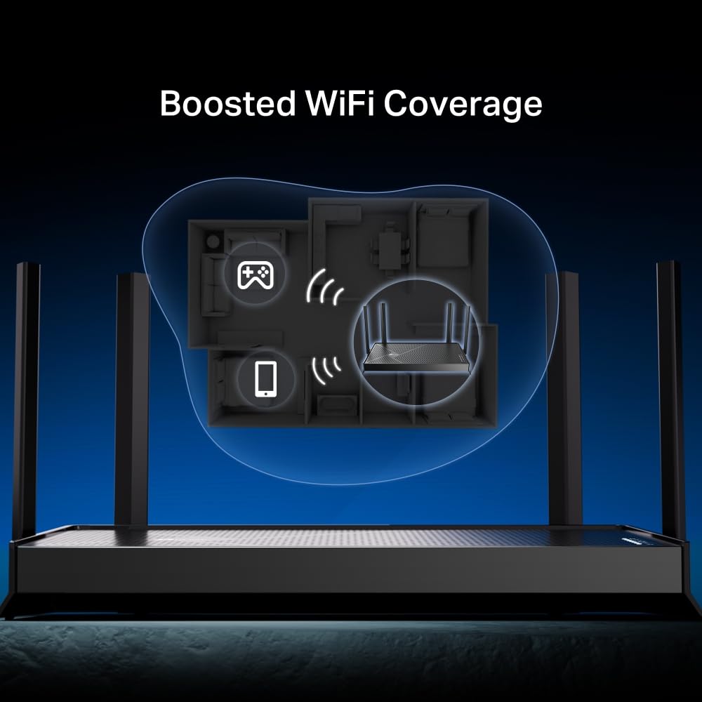 TP-LINK BE3600 DUAL BAND WI-FI 7 GAMING ROUTER ARCHER GE230 thumbnail 8