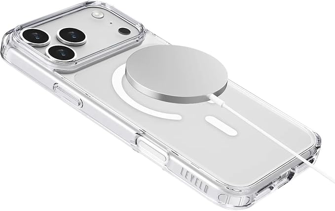 LEVELO CLARA MAGSAFE TPU+PC CASE IPHONE 17 PRO MAX TRANSPARENT LVLCLRMC17PMTR thumbnail 3