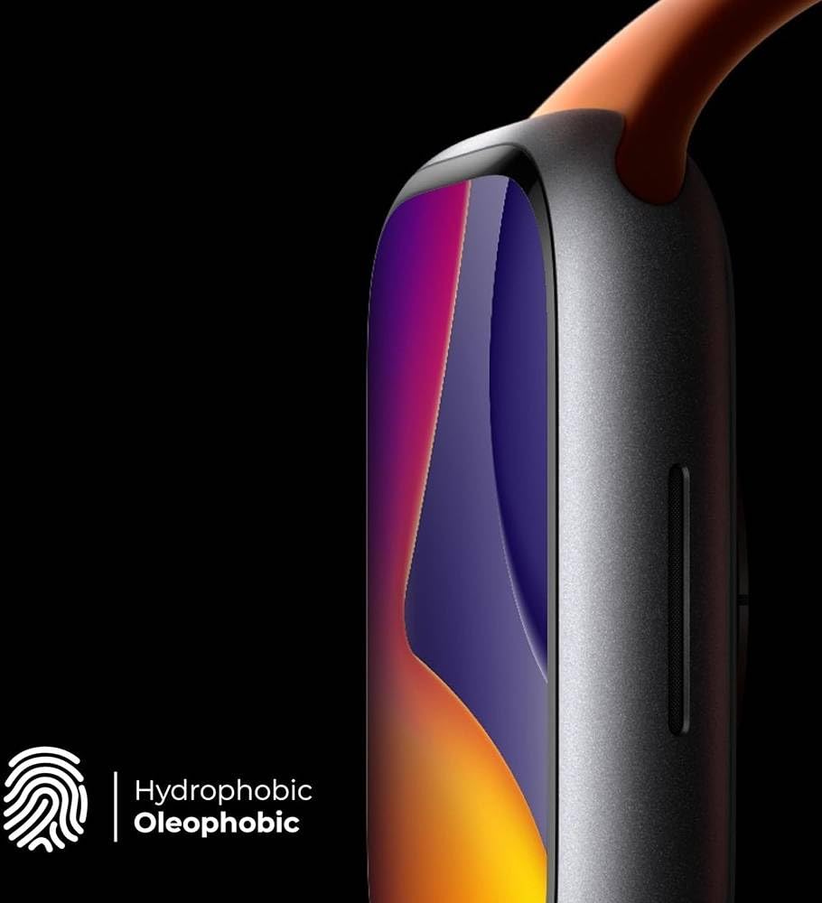 BLUPEBBLE APPLE WATCH 49MM ROCK SERIES GRAPHENE TEMPERED GLASS SCREEN PROTECTOR BP-APWGRK49MM2D-CL thumbnail 3