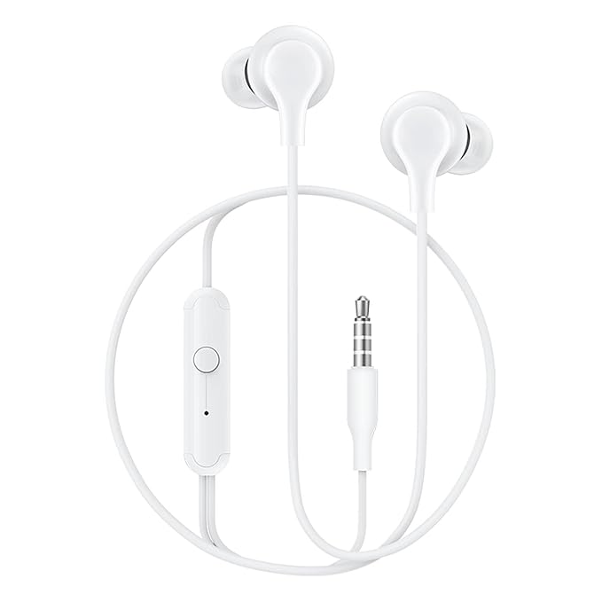 YESDIDO 2ND GEN DIRECT PLUG EARPHONE WHITE YH50 thumbnail 5