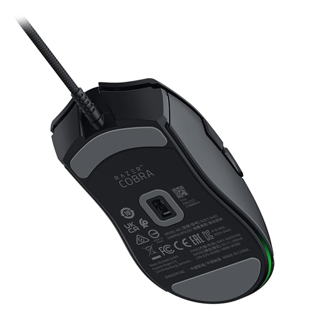 RAZER COBRA LIGHTWEIGHT WIRED GAMING MOUSE RZ01-04650100-R3M1 thumbnail 3