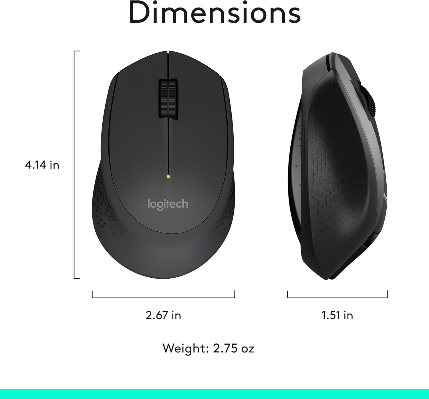 LOGITECH WIRELESS COMBO COMFORT KEYBOARD MK345 920-010068 thumbnail 6