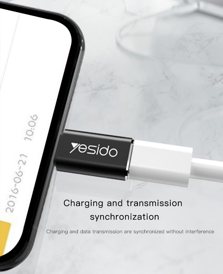 YESIDO TYPE C TO LIGHTNING CONNECTOR ADAPTER GS03 thumbnail 4