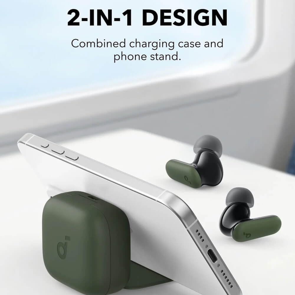 ANKER SOUNDCORE NOICE CANCELLING WIRELESS EARBUDS R50I GREEN A3959H61 thumbnail 3