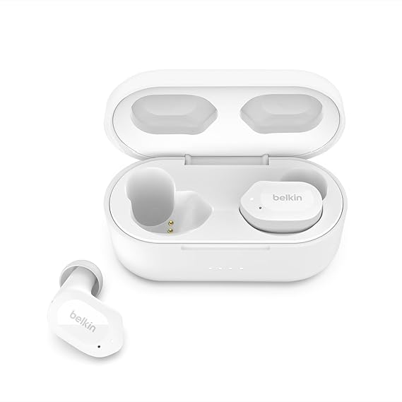 BELKIN TRUE WIRELESS EARBUDS WHITE AUC001BTWH thumbnail 3
