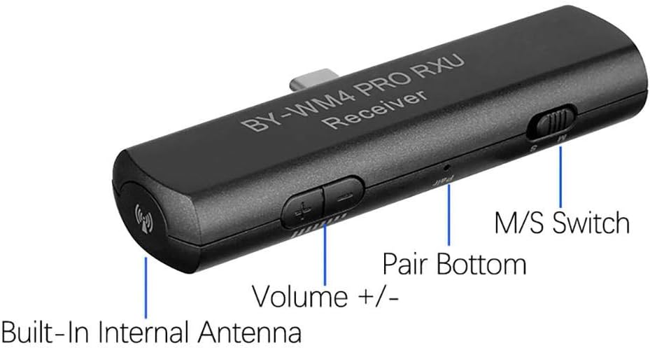 BOYA WIRELESS MICROPHONE TYPE-C CONNECTOR  BY-WM4 PRO K5 thumbnail 6