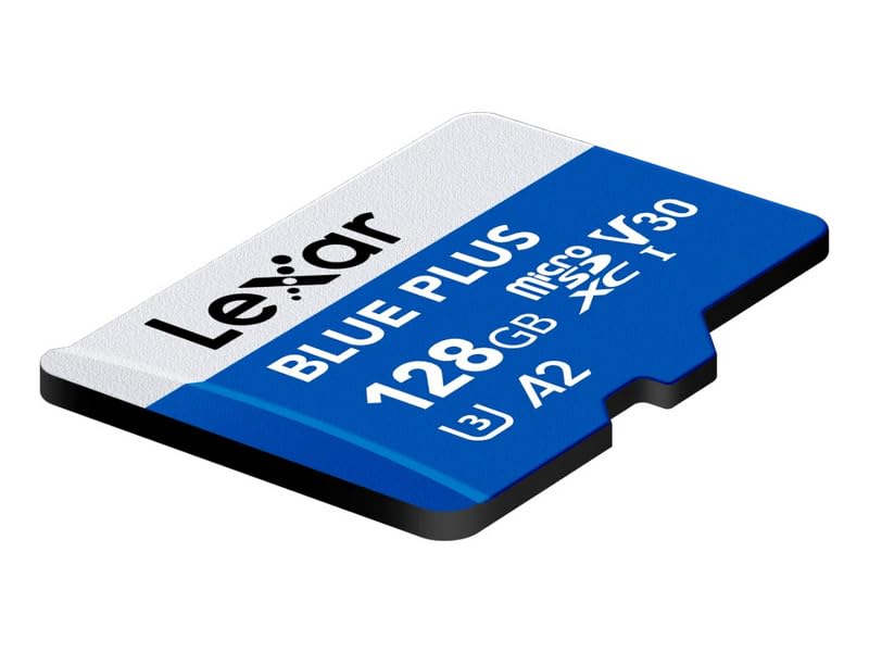 LEXAR BLUE PLUS MICROSDXC UHS-I CARD 128GB 170MB/S LMSBLPL128G-BNANG thumbnail 2