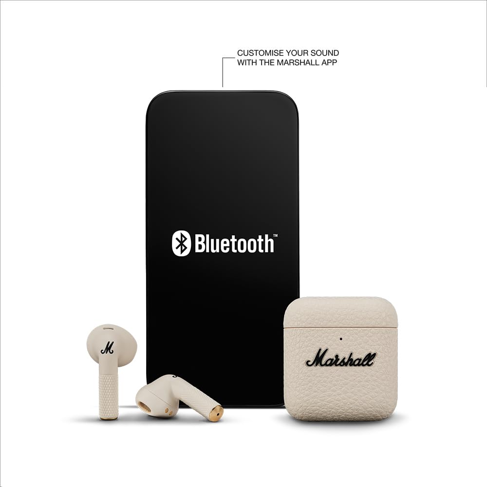 MARSHALL MINOR IV TRUE WIRELESS IN EAR EARBUDS CREAM MINOR IV CRM thumbnail 6