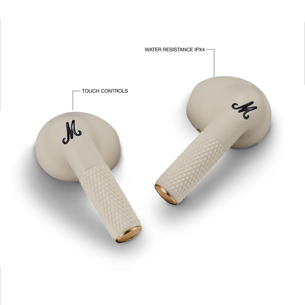 MARSHALL MINOR IV TRUE WIRELESS IN EAR EARBUDS CREAM MINOR IV CRM thumbnail 2